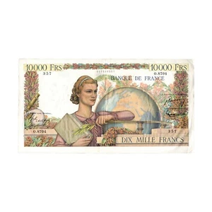 France - billet 10000 francs Génie Français 1955 - O.8704 - SUP - F.50.74 - Imagen 1 de 2
