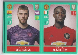 Panini Fifa 365 2020 Sticker Numéro 60 David De Gea - Eric Bailly - Picture 1 of 2