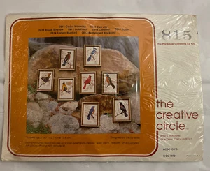 The Creative Circle Embroidery Kit 815 Cedar Waxwing NEW - Picture 1 of 1
