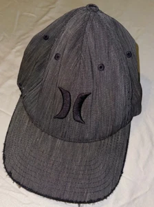 Hat Cap BLACKISH/BLACK Hurley S-M FLEXFIT pre-owned - Picture 1 of 8