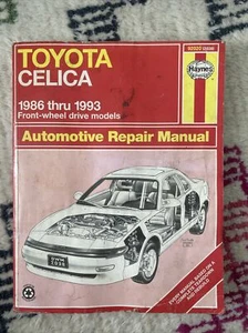 Haynes Toyota Celica 1986 - 1993 Repair Manual - Bild 1 von 2