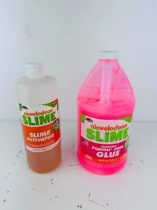 Cra-Z-Art Nickelodeon Slime Washable Poppin Pink Glue And Activator Set - Picture 1 of 2