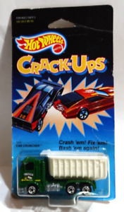 Hot Wheels Crack-Ups Cab Cruncher, Green, 1986?, on card, 4C