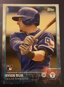 2015 Topps Series 2 Ryan Rua RC Texas Rangers #573