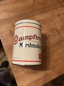 Vintage Borden Campfire Marshmallows Container Replica of a 1920's Tin 16 oz. - Picture 1 of 17