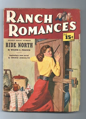 Ranch Romances Pulp Aug 1949 Vol. 153 #4 VG Foto 1 de 3