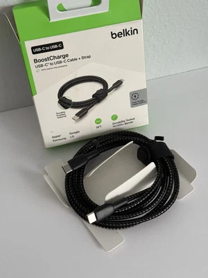 Belkin USB-C to USB-C Cable 5 ft. For iPhone Samsung Google LG - Image 1 of 4