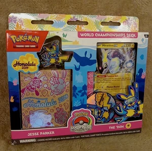 Mazzo Campionati Mondiali Pokemon 2024 Jesse Parker Miraidon EX Fulmine TCG USA - Foto 1 di 10