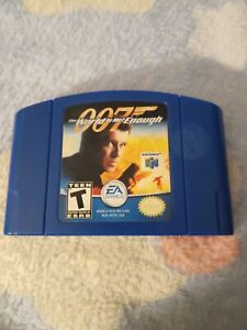 World Is Not Enough (Nintendo 64, 2000) Tested 