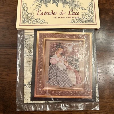Lavender & Lace Counted Cross Stitch Chart Morning Song LL31 - NIP - Image 1 of 3