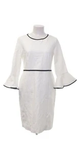 Joseph Ribkoff Elegantes Kleid weiß Standesamt Hochzeit Party Größe 40 - Bild 1 von 3