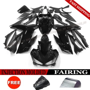 Fairing Kit For Yamaha YZF R3 2014-2018 / R25 2015-2017 Black ABS Injection Body - Picture 1 of 11