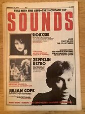 Sounds Feb 28 1987 Siouxsie & Banshees Led Zeppelin JULIAN COPE Go-Betweens Loop