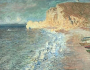 Claude Monet - Morning in Etretat - 1990s - Offset Poster - by EGIM - Picture 1 of 1