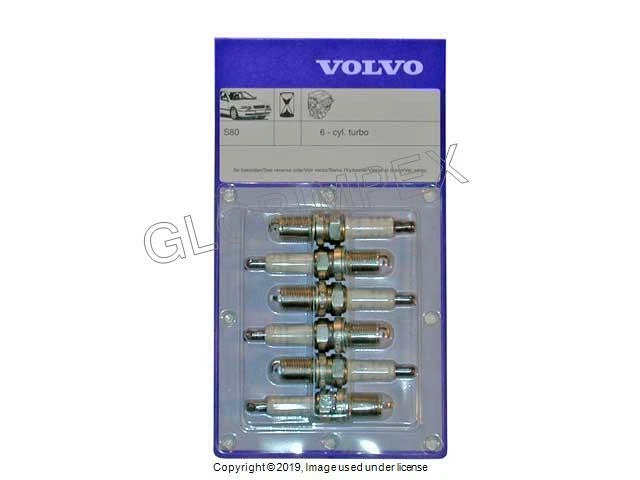 VOLVO S80 XC90 (1999-2005) Spark Plug (6) GENUINE + 1 YEAR WARRANTY - Image 1 of 1