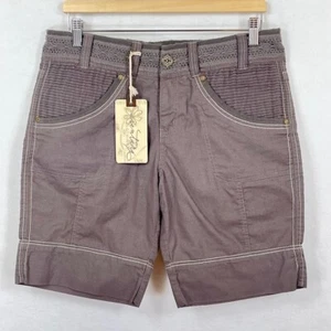 Aventura Bermuda Shorts Twill Lace Cotton Modest Summer Outdoors Lightweight NWT - Picture 1 of 6