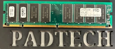 64MB 168-Pin SDRAM PC100 Hyundai HYM7V64801 TFG-10SM-A Desktop Memory (Tested) - Image 1 of 2