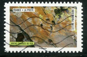 FRANCE AUTOADHESIF OBLITERE N° 1509 LA NATURE A L'OEUVRE / ROCHE CHARGEE DE FER - Photo 1/1