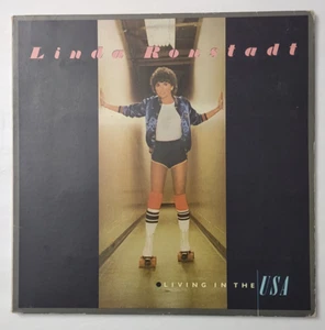 Linda Ronstadt Living in the USA gatefold vinyl record Asylum 6E-155 Tested - Picture 1 of 13