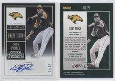 2015 Contenders College Draft Ticket /99 Cody Ponce (Ball in Hand Blue Ink) Auto