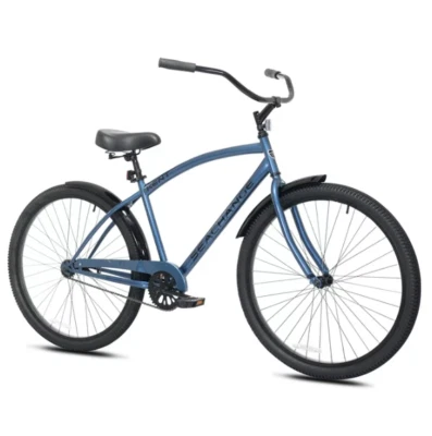 BICICLETA CRUISER PARA HOMBRES Ruedas 27.5 Pulgadas Bicicleta Azul Metálico Foto 1 de 4