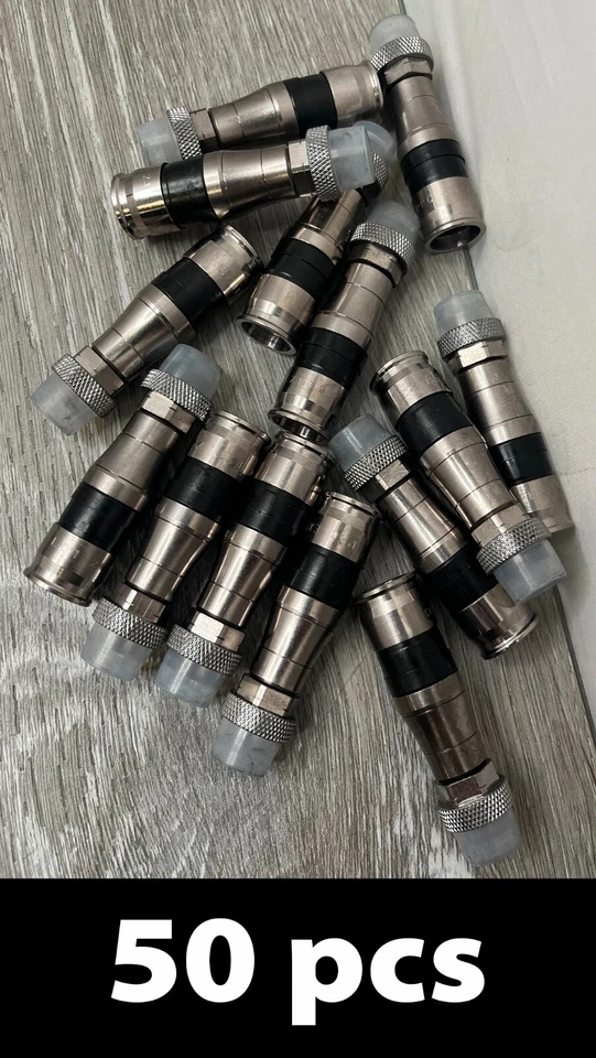 50pcs PPC EX11xl+ Weather Boot AquaTight RG11 Coaxial Compression Connector EX11 - Image 1 of 4