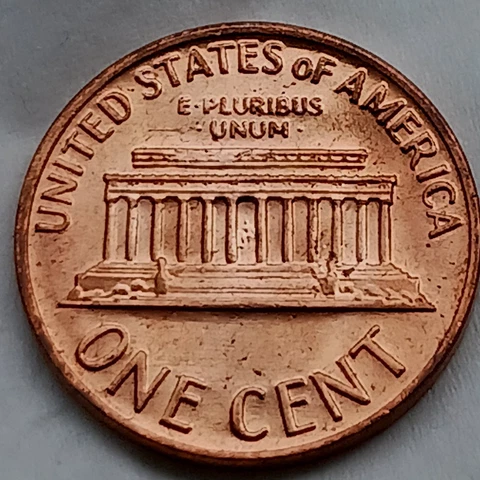1970 S LINCOLN CENT BU RD. MINT PRODUCTION ERRORS, NO FG & FLOATING ROOF, MS RED Cover