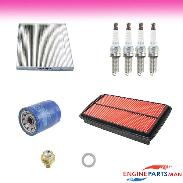 Kit de afinación TK Fits 07-12 Acura RDX 2,3 L filtros junta de drenaje tapón Foto 1 de 1