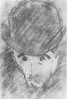 John Singer Sargent A4 Photo Portrait Sketch Of Paul Helleu