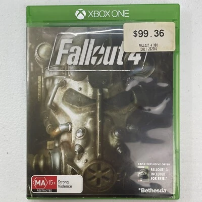 Fallout 4 Xbox one Video Game Bethesda Microsoft Complete with Guide - Image 1 of 4