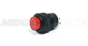 16mm Latching Push Button Switch ON-OFF w/Red LED Lamp R16-503AD - USA SELLER!!! - Picture 1 of 6