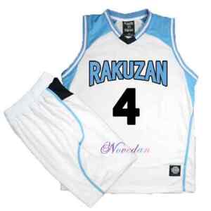 Anime Kuroko no Basket Basuke Cosplay Rakuzan School Uniform Basketball Jersey