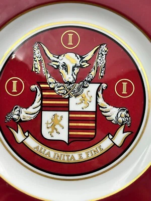 Vtg '60’s Shenango China Circle One Restaurant Washington DC - Image 1 of 4