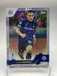 TOPPS UEFA CLUBES COMPETITIONS 2022/23 1a EDICIÓN STARBALL LAUTARO MARTINEZ - Imagen 1 de 2