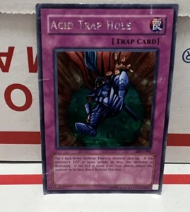 Yu-Gi-Oh Acid Trap Hole Dark Duel Stories DDS-005 Secret Holo Rare Card LP-NM - Picture 1 of 2
