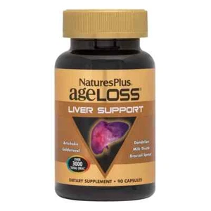 NATURE'S PLUS Ageloss Liver Support - 90 Capsules - Picture 1 of 1