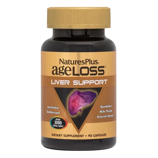 NATURE'S PLUS Ageloss Liver Support - 90 Capsules - Image 1 of 1
