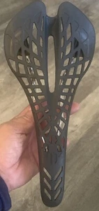 NEW Plastic MTB Road/Mountain Racing Bike Cycling Bicycle Hollow Saddle Seat - Picture 1 of 5
