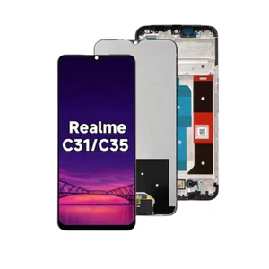 Per Realme C31 C35 RMX3501 RMX3511 LCD Display Touch Screen Digitizer Replace - Photo 1 sur 6
