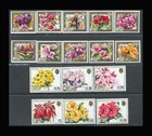 NIUE, SC 417-431A, 1984 Flowers definitive issue, full set. MNH. CV $32+