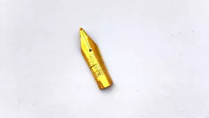 VINTAGE SWAN FOUNTAIN PEN NO 2 NIB ONLY 18K MEDIUM NIB FOR FRENCH MARKET OC - Picture 1 of 7