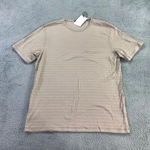 Theory Shirt Mens Medium Tapir Precise 100% Pima Cotton Pocket Tee White $95 - Picture 1 of 9