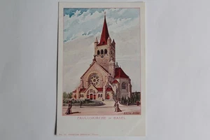 CPA Suisse Pauluskirche in Basel (69142) - Imagen 1 de 3