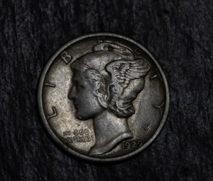 Mercury Dime Choice XF 1929 lote F 931 - Imagen 1 de 2