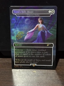 Yuna's Holy Magic - Prismatic Ending (Rainbow Foil) Secret Lair Drop Foil - Picture 1 of 1