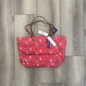 Dooney & Bourke St. Louis Cardinals MLB Addison Tote & Stadium Wallet - Red - Picture 1 of 10