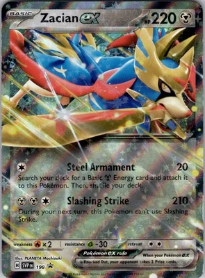 Zacian ex Promo SV: Scarlet & Violet Promo Cards 198 NM Holo - Image 1 of 2