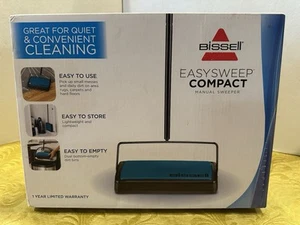 NEW Bissell Easy Sweep Compact Carpet & Floor Sweeper, Manual Operation 2484 - Picture 1 of 3