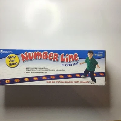Learning Resources, Math Counting Step-by-Step Number Line 1-20, - Image 1 of 4