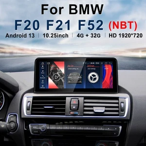 10.25" Android Auto Apple CarPlay Car Stereo GPS For BMW 1 2 Series F20 F23 NBT - Picture 1 of 13